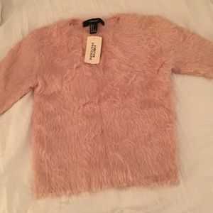 Fuzzy Pink Top